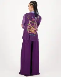 Camicia Reyna Tie Waist Love Shirt - Me369 - immagine 2