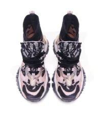 Sneaker Multipatch Lazy Black Pink 02