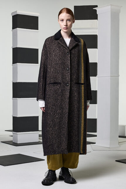 neirami cappotto in misto lana