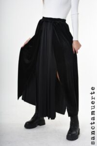 Gonna velluto e viscosa - immagine 3