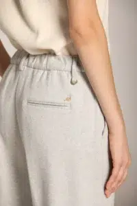 New York Cozy pantalone chino donna in jersey relaxed fit - immagine 5