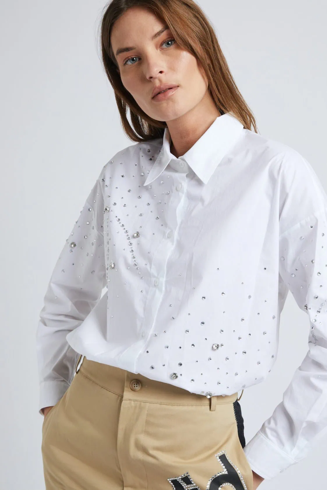 Camicia Brandunique Camicia Strass - immagine 1
