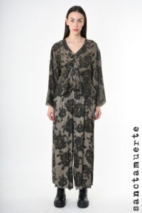 Maglia Arricciata Rose