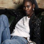 T-shirt strass swarosky 5 PROGRESS