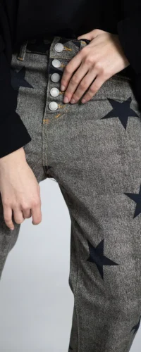 Cinque tasche loose fit - immagine 2