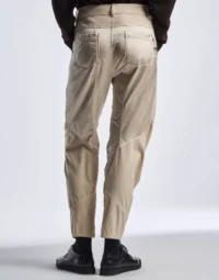 Pantaloni affusolati in raso - immagine 2