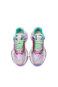 Sneaker Juice Green Violet Pink 8301 - immagine 5