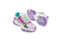 Sneaker Juice Green Violet Pink 8301 - immagine 6