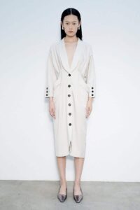 Abito Meimeij abbottonato davanti