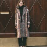 Cappotto Caban Romantic grigio con patch lavorazione artigianale che lo rendono un capo unico