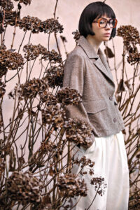 Giacca tweed Soko Ni Inai - immagine 2