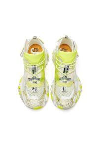 Sneaker JOIA DOMINATOR YELLOW BEIGE 1023 - immagine 3