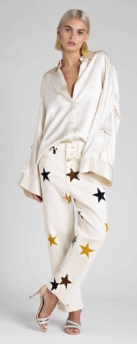 jeans Rossano Perini stelle multicolor
