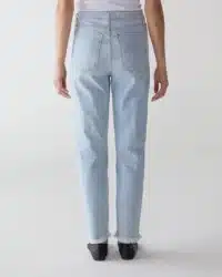 JEANS KENYA CROPPED DENIM STRETCH - immagine 2