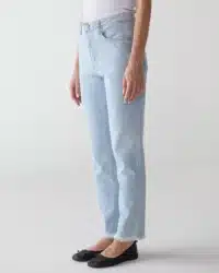 JEANS KENYA CROPPED DENIM STRETCH - immagine 3