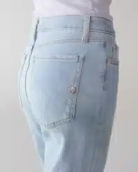 JEANS KENYA CROPPED DENIM STRETCH - immagine 4