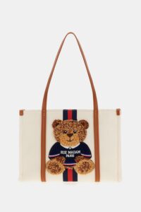 JELLYSTONE SHOPPING CANVAS WHITE  RUE MADAM