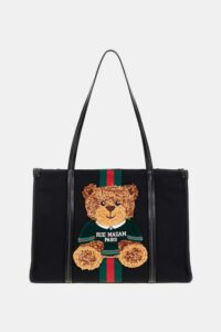 JELLYSTONE SHOPPING CANVAS BLACK RUE MADAM