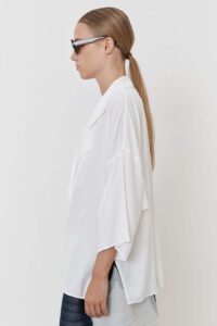 BLUSA MEIMEIJ SCOLLO V - immagine 3