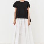 TSHIRT MEIMEIJ CON PIZZO DIETRO