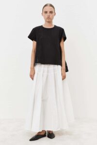 TSHIRT MEIMEIJ CON PIZZO DIETRO