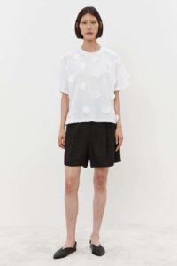 T-SHIRT MEIMEIJ CON BALLS DI STOFFA APPLICATE - immagine 2