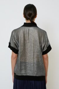 CARDIGAN MEIMEIJ RETE SPALMATA - immagine 3