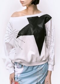 FELPA OVER STAR BRANDUNIQUE