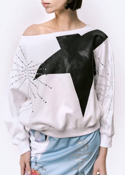 FELPA OVER STAR BRANDUNIQUE