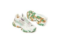 SNEAKERS JOIA CELEBRITY BEIGE GREEN 1010