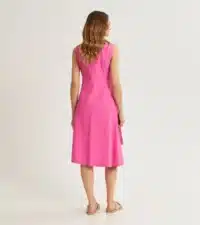 ABITO MIDI IN COTONE ALESSIA SANTI - immagine 4