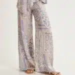 PANTALONE PALAZZO STAMPATO ALESSIA SANTI