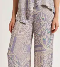 PANTALONE PALAZZO STAMPATO ALESSIA SANTI - immagine 4