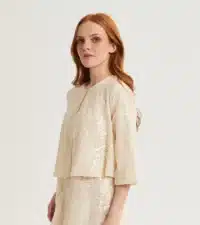 GIACCA FULL PAILLETTES ALESSIA SANTI - immagine 2