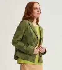 GIACCA IN COTONE FLOREALE ALESSIA SANTI - immagine 2