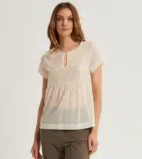 BLUSA IN COTONE RICAMATO ALESSIA SANTI