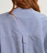 BLUSA IN COTONE A RIGHE ALESSIA SANTI - immagine 5