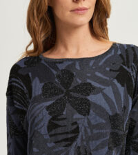 MAGLIA JACQUARD LUREX ALESSIA SANTI - immagine 3