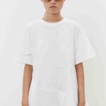 TSHIRT AVVITATA CON BALZE DI COTONE MEIMEIJ