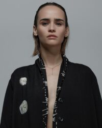 SPOLVERINO IN FELPA DIPINTO A MANO TADASHI - immagine 2