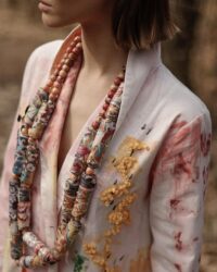 SPOLVERINO IN COTONE FANTASIA TADASHI - immagine 3