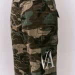 PANTALONE CAMOUFLAGE VINTAGE FAKE STRASS