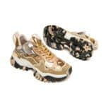 SNEAKERS CLOUD BROWN WHITE 2107 JOIA PARIS