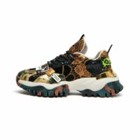 SNEAKERS LEGION BLACK BROWN 2077 JOIA PARIS - immagine 4