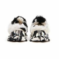 LEISURE JOIA SABOT BLACK AND WHITE - immagine 6