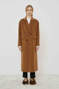 CAPPOTTO MEIMEIJ DOPPIOPETTO LANA CON IMPUNTURE A MANO