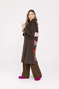 CAPPOTTO FRONT STREET CRAZY LOGO PATCH - immagine 2