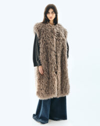 GILET LUNGO ECOMONGOLIA BRAND UNIQUE