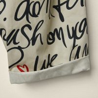 PANTALONI WENDYKEI CON STAMPA GRAFICA - immagine 6