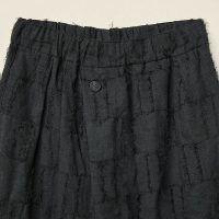 PANTALONE WENDYKEI IN TESSUTO SEERSUCKER A QUADRI - immagine 3